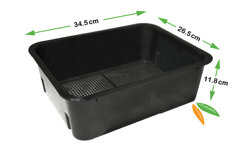 Plateau supplémentaire  pour Worm Factory - Dimensions