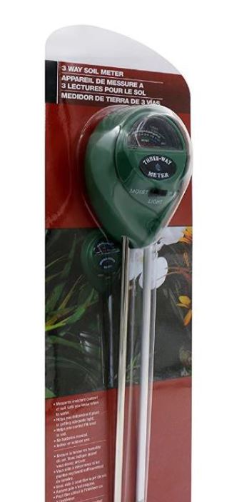 Lecteur de sol 3 en 1  Vert - Humidité / PH - Vers L'Avenir
